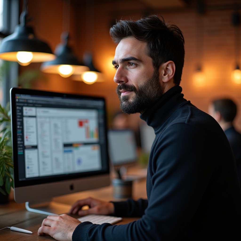 Freelancer care gestionează proiecte multiple cu un client